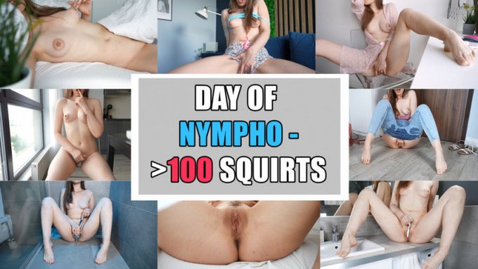 VID SOLD! Day of nympho - 100 squirts compilation 🔥 Check it out! https://t.co/k6iDm1hoXC #MVSales @manyvids<a href="/tag/mvsales"class="tags"><span>#mvsales</span></a>