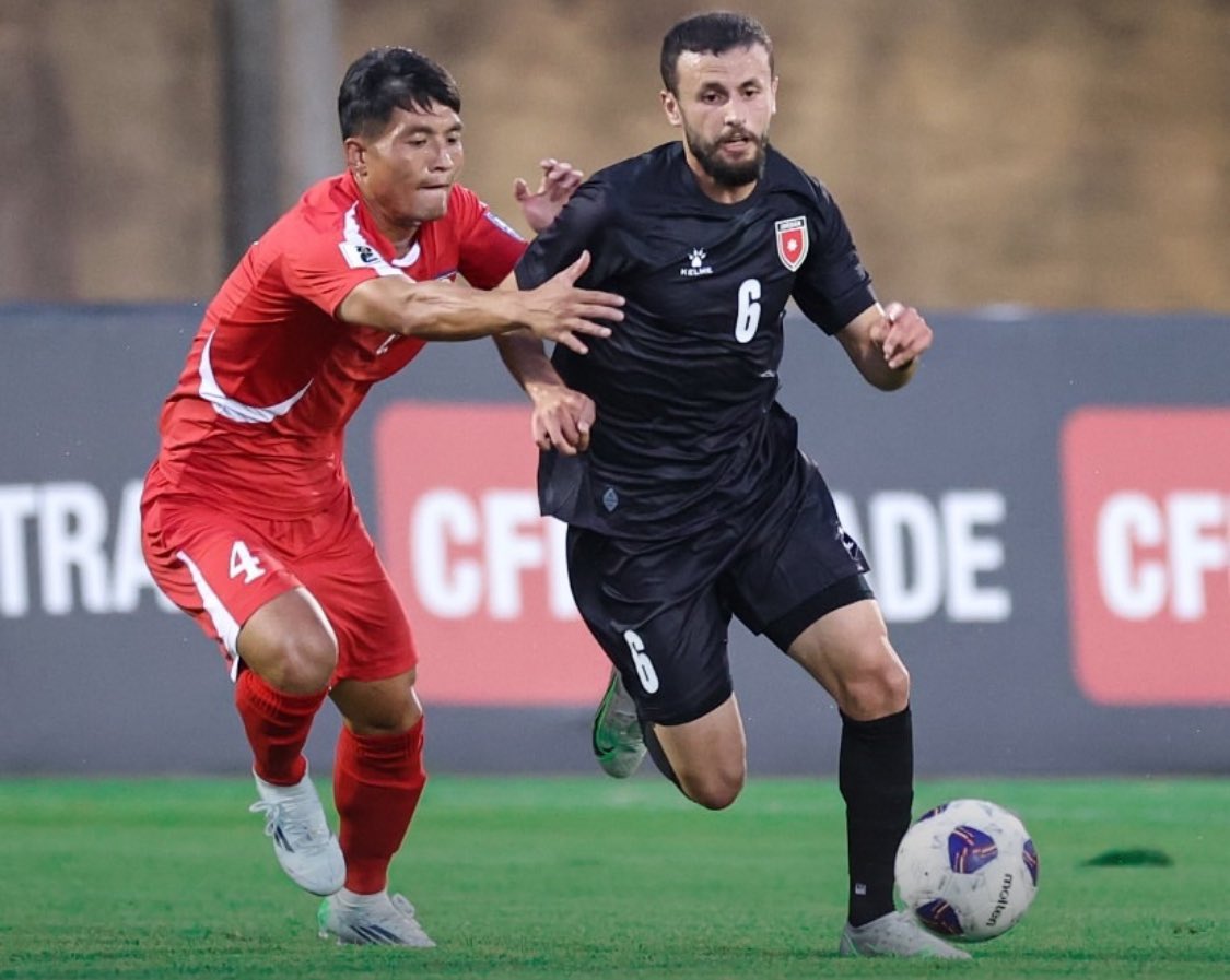 ChollimasFR's tweet photo. Match nul entre la Corée du Nord 🇰🇵 et la Jordanie 🇯🇴 ! 

Score final : 0-0

Nouveau match entre les deux sélections demain, le 29/08 à 18h heure française ! https://t.co/Kz7vasgo5r