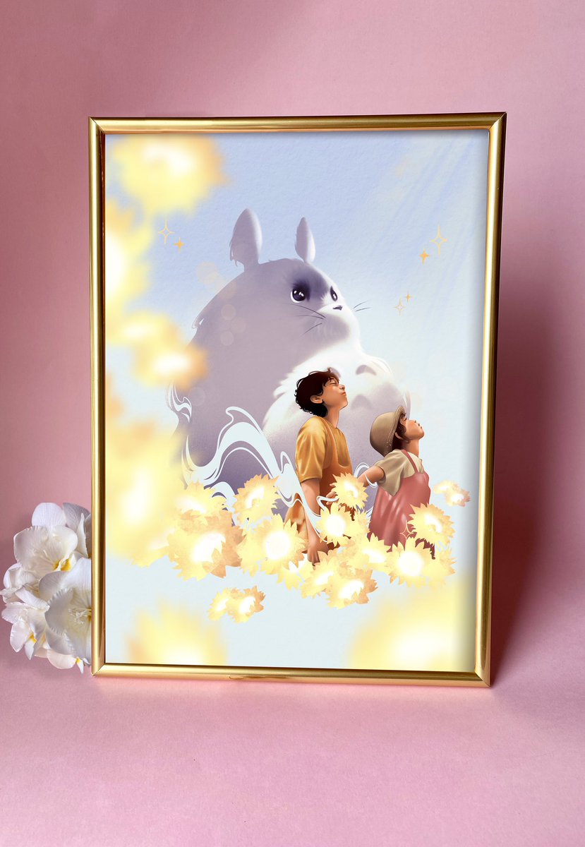 oroneya's tweet photo. ✨Mi Vecino ✨
Ufffff, después de muchas pruebas y horas, por fin logré darle vida a esta ilustración inspirada en Totoro que tanto me habíais pedido. No fue fácil; si no hice mil versiones no hice ninguna, pero la inspiración llega trabajando. https://t.co/8U2pT1sQgx