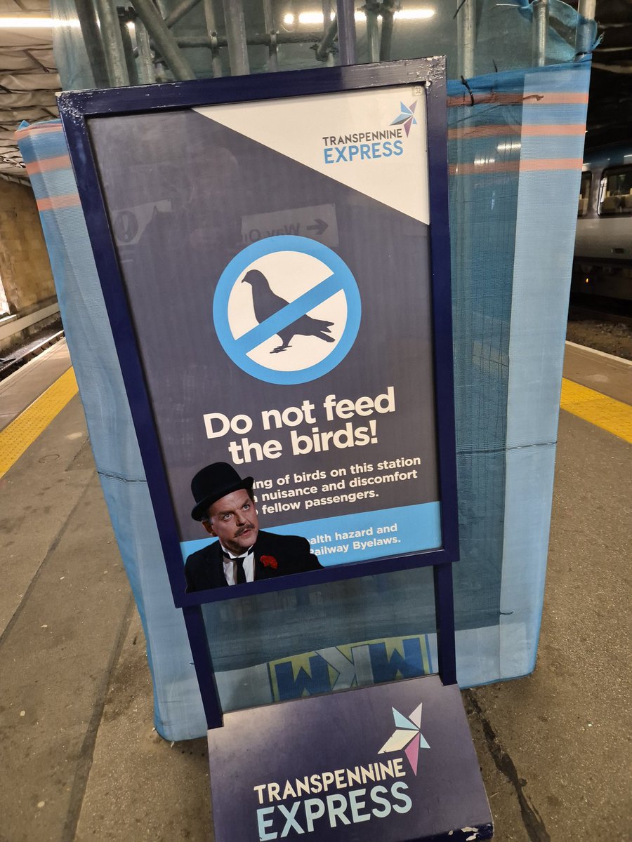 Thatcher's Britain. #scarboroughstation