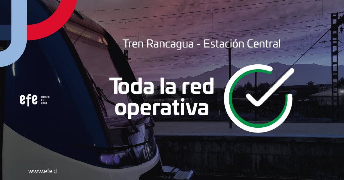 Tren Rancagua - Estación Central tweet media