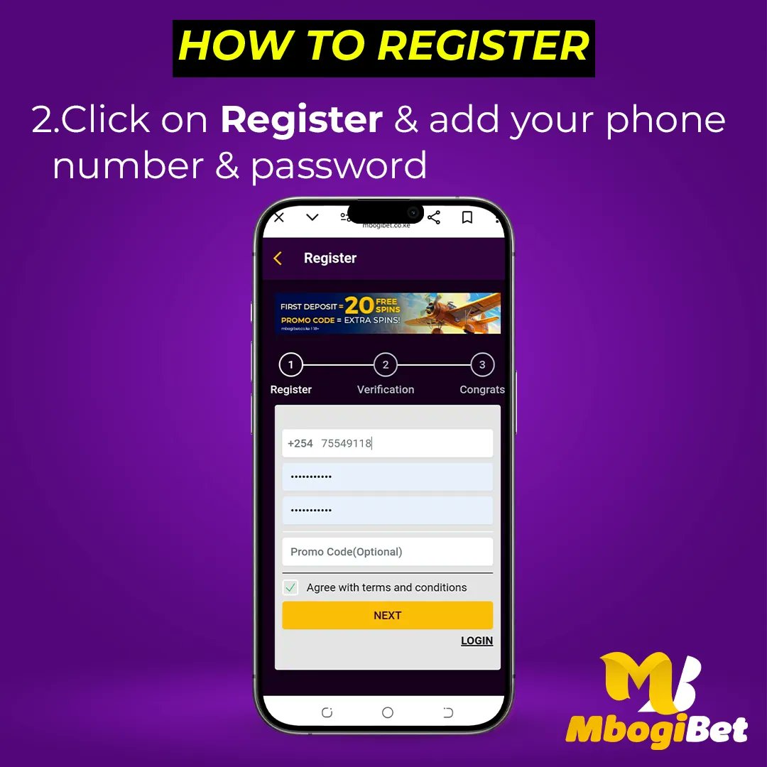 MbogiBet's tweet photo. Kuregister na MbogiBet ni easy .
Register today on Mbogibet and start winning big.
#mbogi #mbogibet #omokanambogi https://t.co/w2SUHJfjun