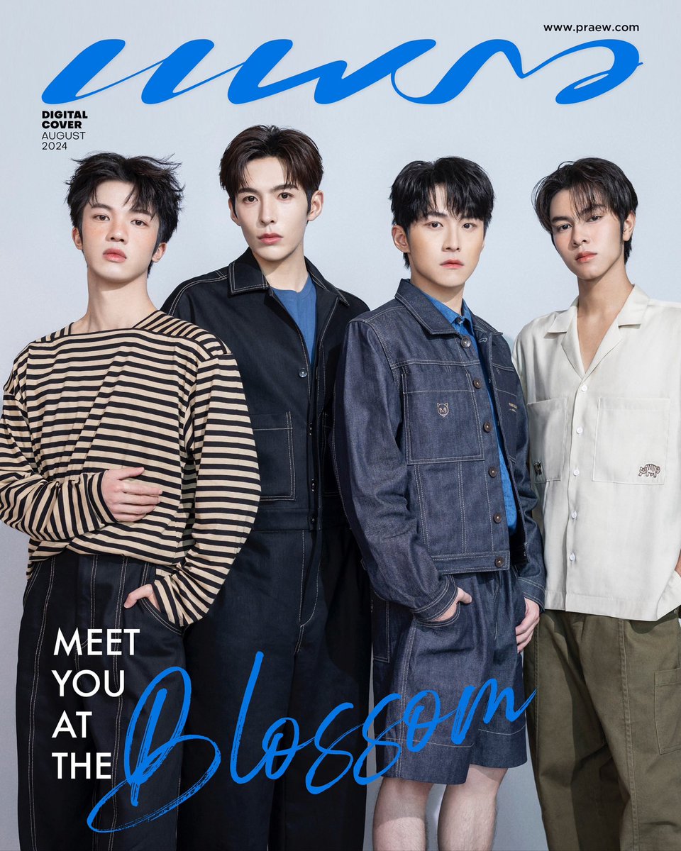 Praewdaily's tweet photo. #PraewDigitalCoverXMeetYouAtTheBlossom ส่งต่อความฟิน💗 เปิดบทสัมภาษณ์เอ็กซ์คลูซีฟ ‘ลี่เล่อ – หวังอวิ๋นข่าย – หลี่จวิ้นเหลียง - อชิ ศุกลภัทร’ 4 นักแสดงจากซีรีส์ Meet You At The Blossom ก่อนดอกไม้บาน

สามารถอ่านต่อได้ที่ https://t.co/OmVExQ43Qy

#PraewDigitalCover #PraewDigitalCoverXMeetYouAtTheBlossom #MeetYouAtTheBlossom #Praewmag