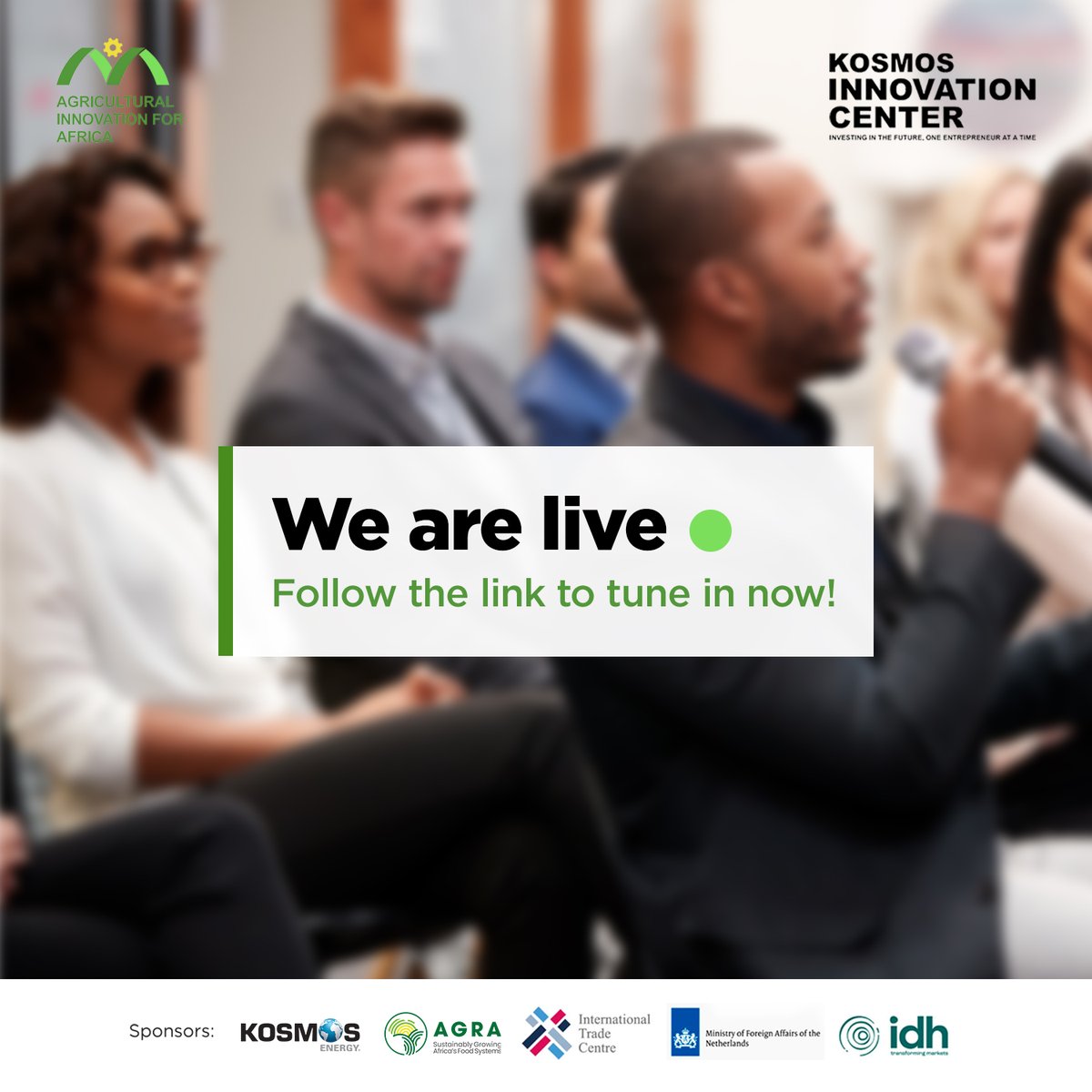 kicghana's tweet image. The #AIAConference is going global! We are excited to offer online streaming for all our sessions. Join us live to learn from top experts in agriculture and innovation.​

Join here aiaconference.org/join-us-live/ ​

#InternationalDevelopment #YouthInAgriculture  #SDGs  #AgricInnovation