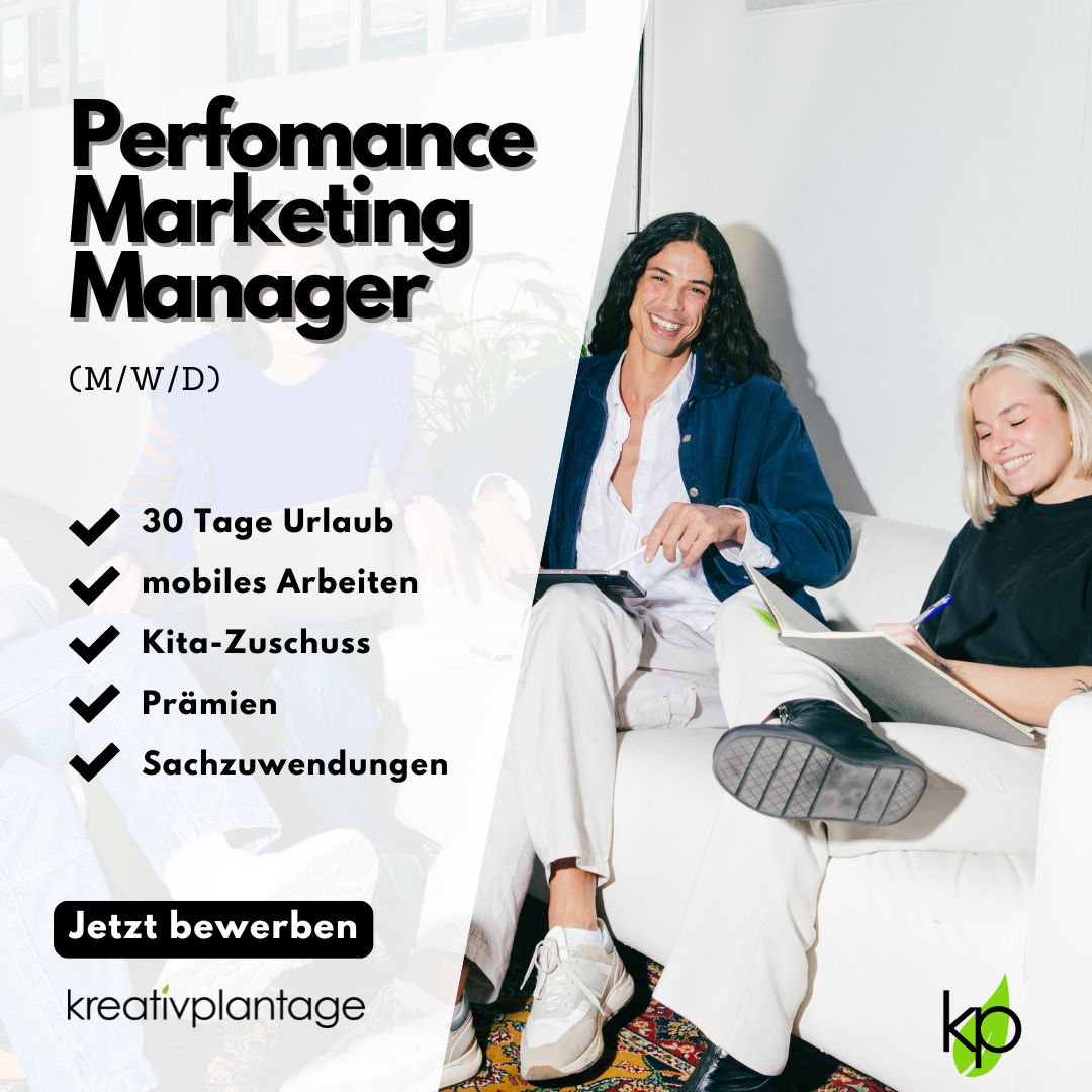 jobclips24's tweet photo. Personalmarketing meets Datenanalyse! 📊Dann tauche ein in die kreativplantage GmbH Welt &amp; bewirb Dich als Performance Marketing Manager (m/w/d) in Magdeburg. 📷
Bewirb Dich kinderleicht online: https://t.co/chFoCEChjG… #job #jobangebot #personalmarketing #magdeburg #jobclips https://t.co/007e30A4E4