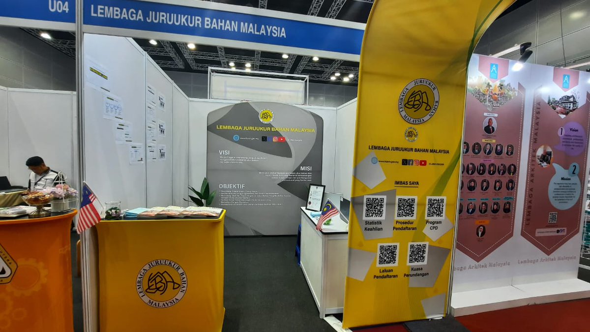 LJBMRasmi's tweet photo. Pameran MBAM OneBuild telah bermula hari ini!
Jangan lepaskan peluang temui kami di reruai LJBM (Reruai U05), Pusat Konvensyen Kuala Lumpur (KLCC). https://t.co/gTkT0H31qZ