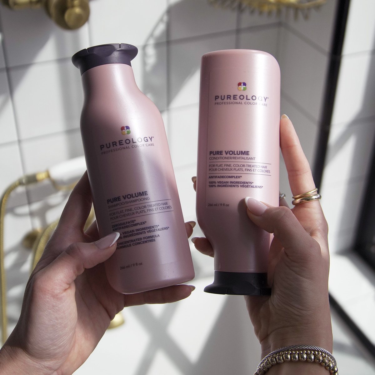 GorgeousshopUK's tweet image. Boost your volume with Pureology Pure Volume 🤍

Enhancing your hair's fullness and protecting your colour! 

#GorgeousShopUK #Pureology #Haircare #Hair #Fine Hair #FlatHair