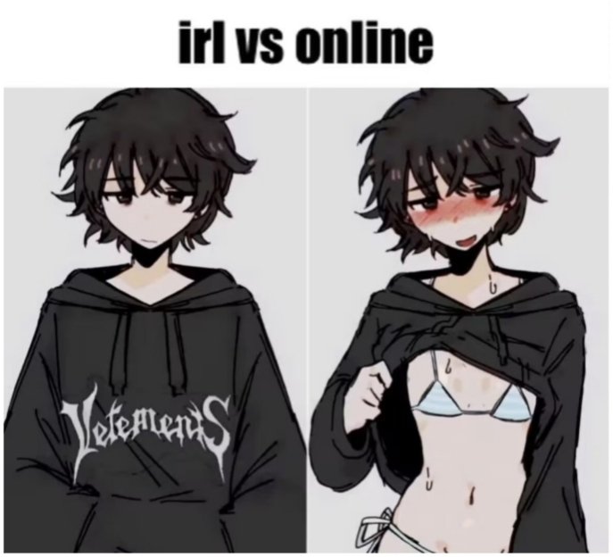 #男娘 #男の娘 #伪娘 #女装大佬 #正太 #男高中生 
现实与互联网的反差