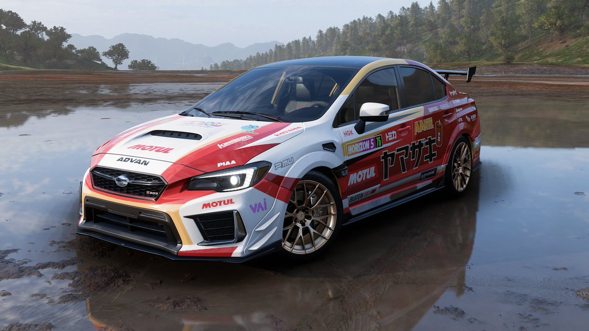 punny72's tweet image. Hello #ForzaHorizon5 fans.
That&apos;s my new original YAMAZAKI livery for Subaru STI S209 ❤️
Hope you like, comments are always welcome!
🎨 316 532 276
🛠️ 974 410 136

#ForzaPaintbooth #Forzashare #forzahorizon @WeArePlayground @FITGarage1 #FITGarage