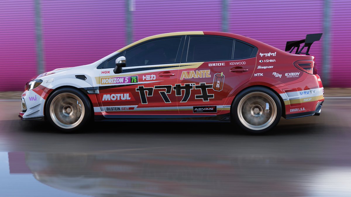 punny72's tweet image. Hello #ForzaHorizon5 fans.
That&apos;s my new original YAMAZAKI livery for Subaru STI S209 ❤️
Hope you like, comments are always welcome!
🎨 316 532 276
🛠️ 974 410 136

#ForzaPaintbooth #Forzashare #forzahorizon @WeArePlayground @FITGarage1 #FITGarage