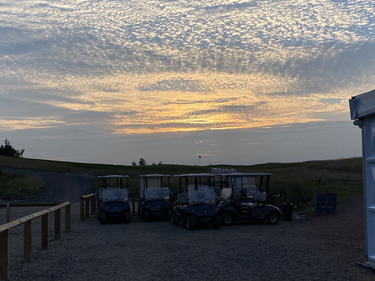 A long championship day and caught a beautiful sunrise and then the sunset at the remarkable <a href="/Inspired_golf/">The Inspiration Club</a> which is the work of <a href="/golfarchitects/">Mackenzie & Ebert</a>