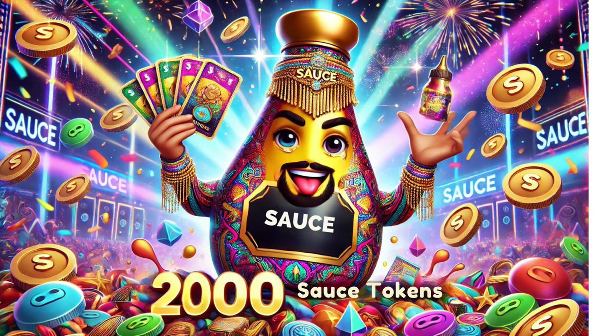 PiNetworkAlerts's tweet photo. Do you want a reason to celebrate your day?? 🎉🎉
We’ve got 2,000—$SAUCE tokens, that is. 🎉🌶️
Grab yours and dive into the flavor! 😏💰
Grab yours now:- https://t.co/A68goGzLZK
#SaucesProject #TokenParty #SpiceOn https://t.co/4RPRy6AKl0