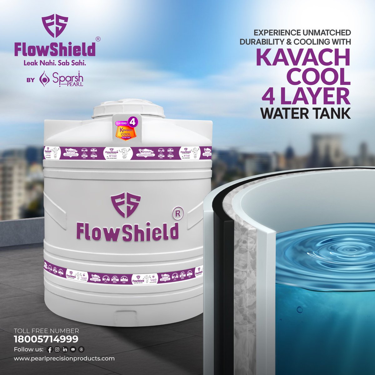 SparshPearl's tweet photo. "Built to last with four layers of innovation—our water tank delivers reliability and efficiency."
#fourlayerswatertank #kawachcool #sparshpearl #flowshield https://t.co/98JinkHZLj