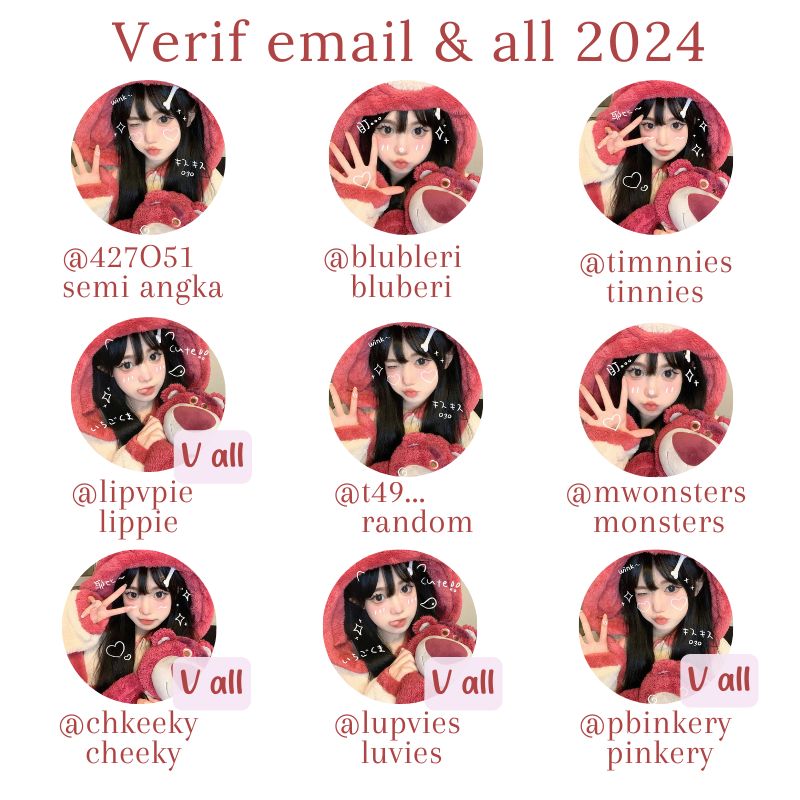 ketuza's tweet photo. WTS AKUN ACC KOSONGAN AGUSTUS Y24

V email : 8k
V all : 9k

⊹ɞ dom outlook
⊹ɞ go green
⊹ɞ dapat email + pass
⊹ɞ random &amp; v all bisa ganti usname

#zonauang #zonaba https://t.co/08qlNmHhSe
