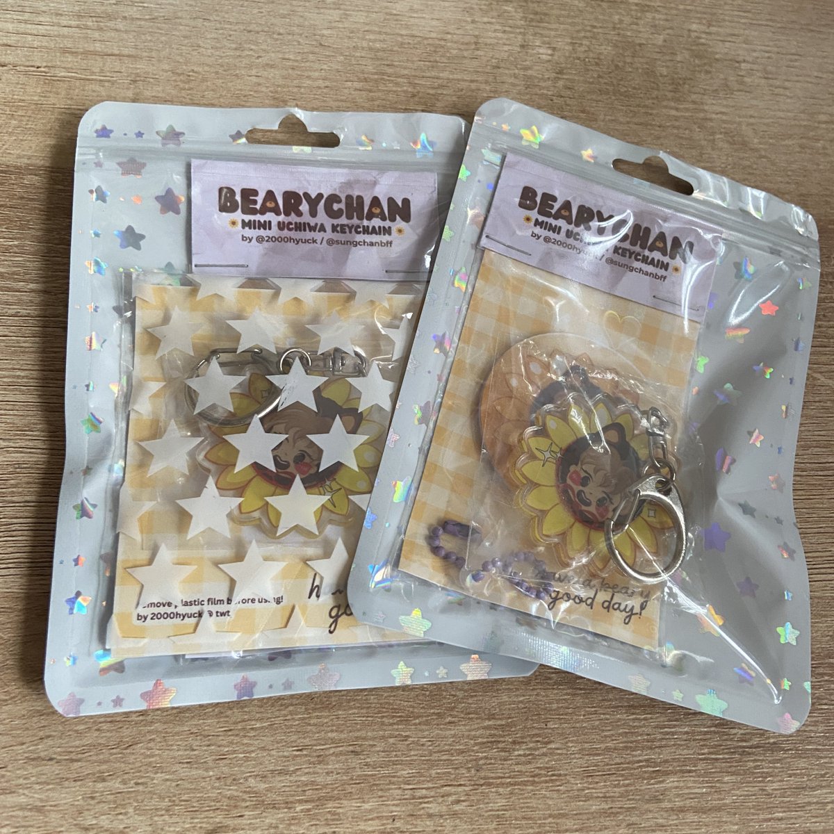 2000hyuck's tweet photo. currently cleaning my room and i found two more sets of bearychan freebies last tds3... baka lang may inch... free claim na to just pay for sf!!! https://t.co/yNUC4qCMmM