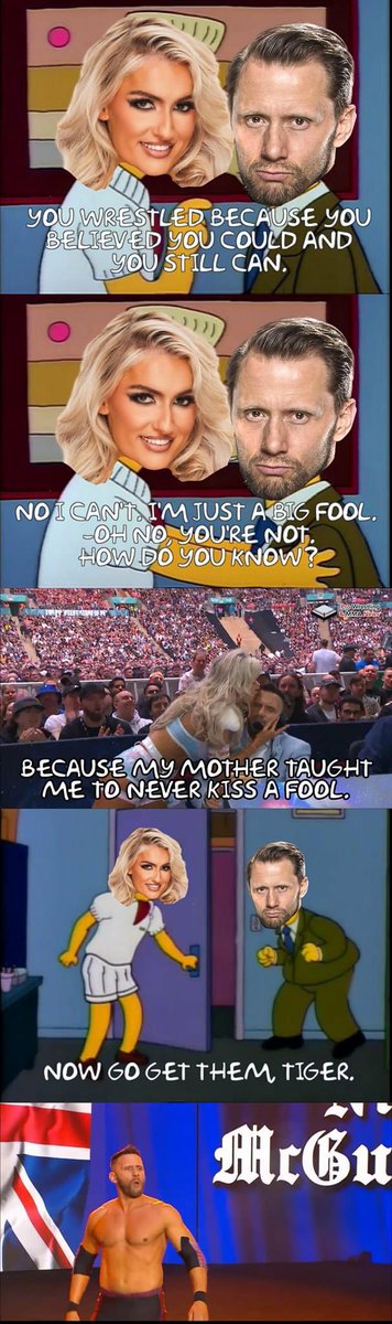 SimpsonsWWE's tweet photo. Credit Ryan Wilkinson 

#ALLIN https://t.co/SqQKgN4qJq