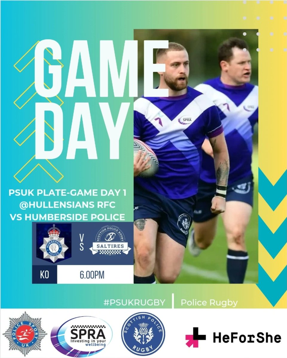 Scottish Police Saltires Rugby tweet media