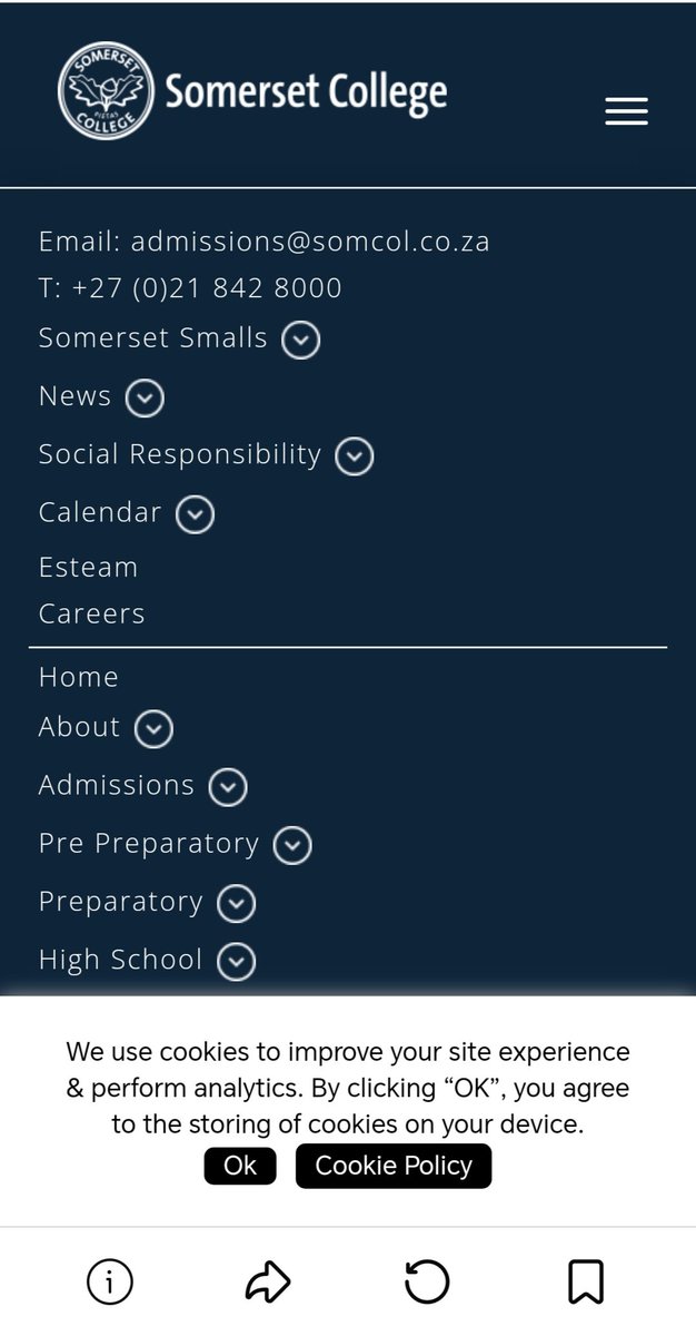 QP_Chops's tweet image. Somerset College should definitely be @somizi 's school... Even the email address ithi admissions@somcol 🤣🤣🤣🤣
