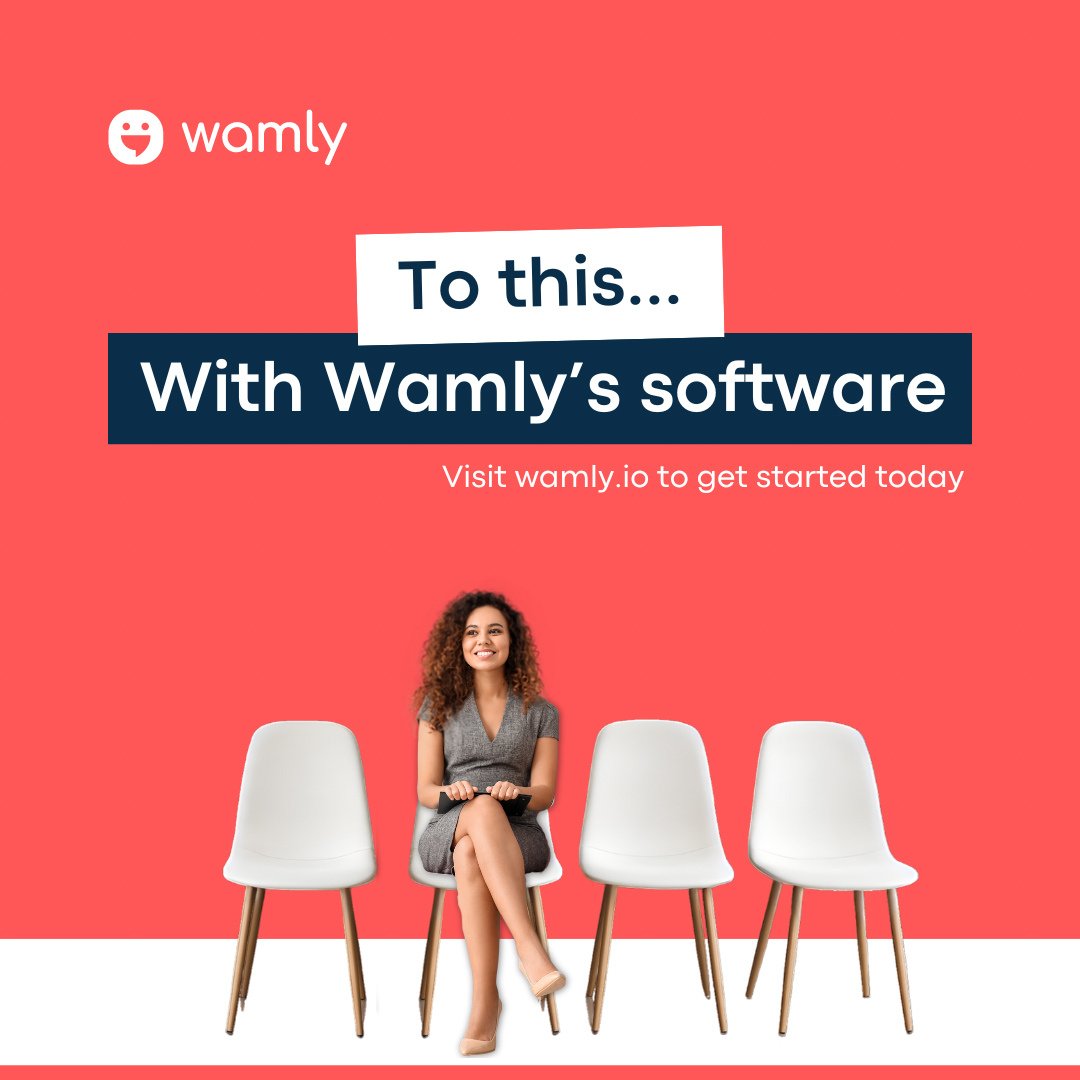 Are you spending hours in back-to-back in-person interviews? 

It’s exhausting, right?😩

With Wamly's one-way video interview software, you can change your in-person interviews from this 
➡️ 👥👥👥 to this ➡️ 🙎‍♂️in no time!

Visit our website &amp; discover the future of #hiring.