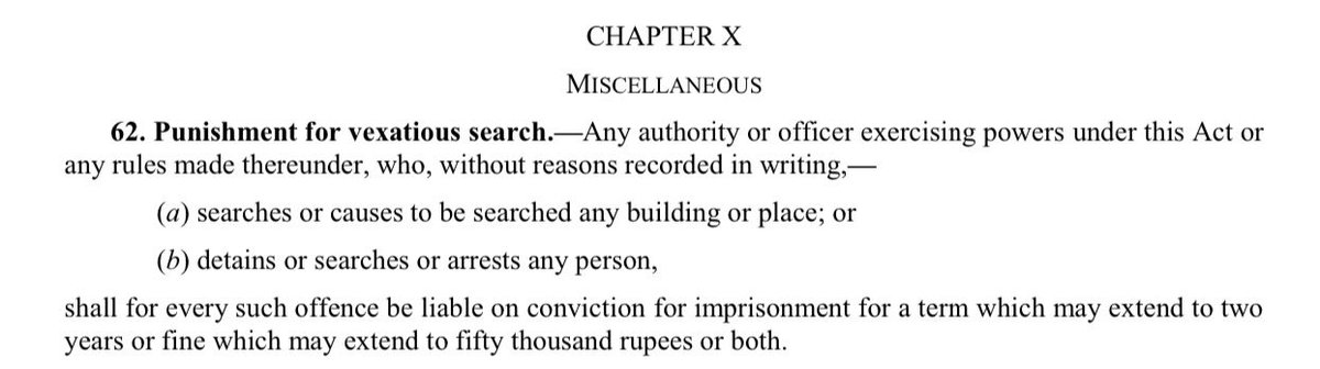 arvindgunasekar's tweet photo. Now it’s time for constitutional courts to invoke Sec 62 of PMLA and take erring ED officers to task for ‘political’ arrests by abuse / misuse of the Anti-Money Laundering Law. https://t.co/3JRpvHCBHb
