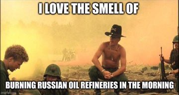 Mok1967SG's tweet photo. As I fucking love to say in the morning

#RussiaOnFire
#LightOfFreedom
#CarryTheWarToRussia
#WhateverItTakes
#StandWithUkraine
#RussiaIsATerroristState
#SlavaUkraini
#HeroyamSlava
#UkraineWillWin

Have a great day awesome guys from the @AFUStratCom and @CinC_AFU 💯🎯‼️🆒💪✊ https://t.co/N3jMaCloih