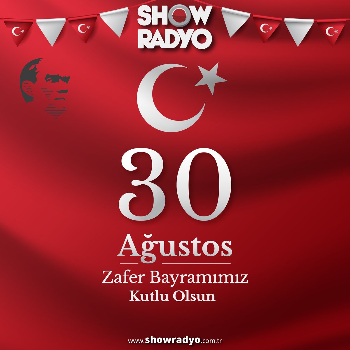 30 Ağustos Zafer Bayramımız kutlu olsun.

#30ağustoszaferbayramı #mustafakemalatatürk #zaferbayramı