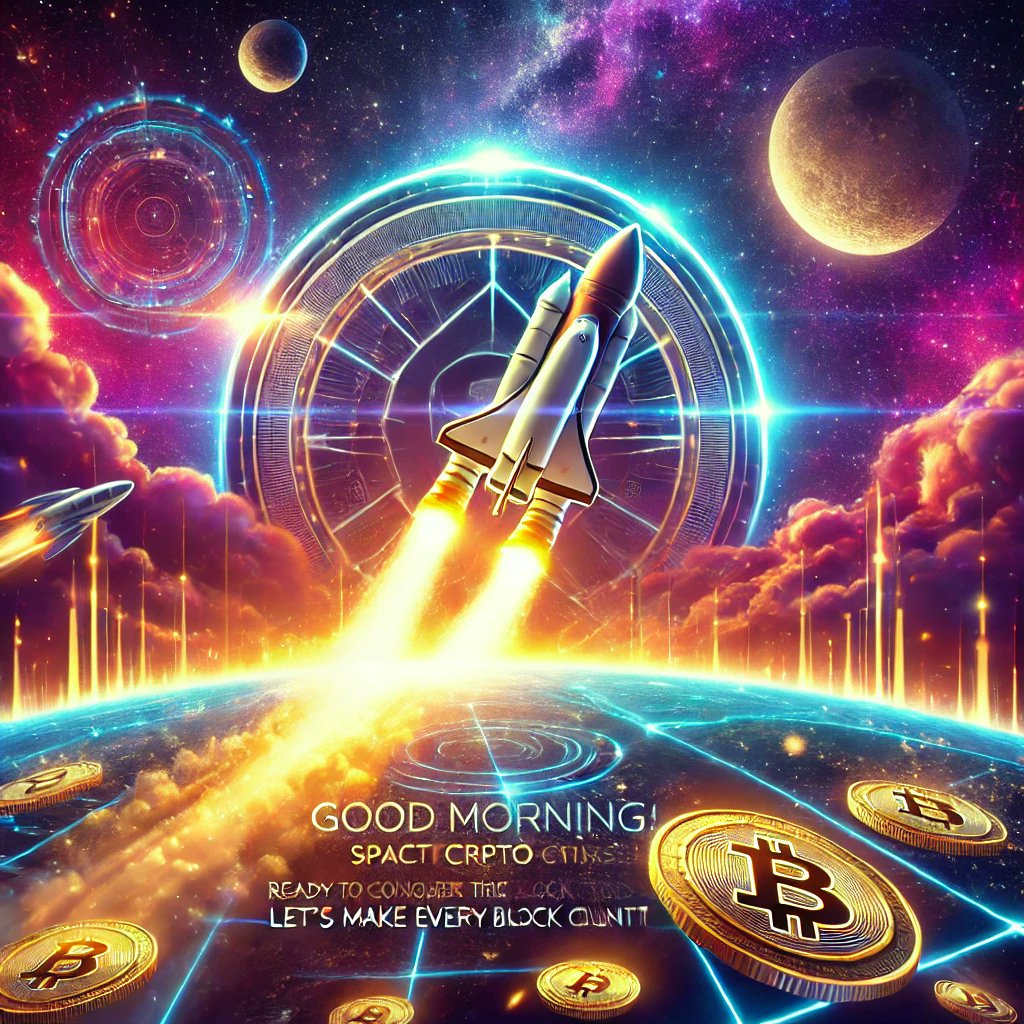 SpaceRaceCoin's tweet photo. π Good morning, Spaceracers! π Ready to conquer the crypto universe today? Let's make every block count! #SpaceraceCoin #GM #Crypto https://t.co/CTJVzm4ir1