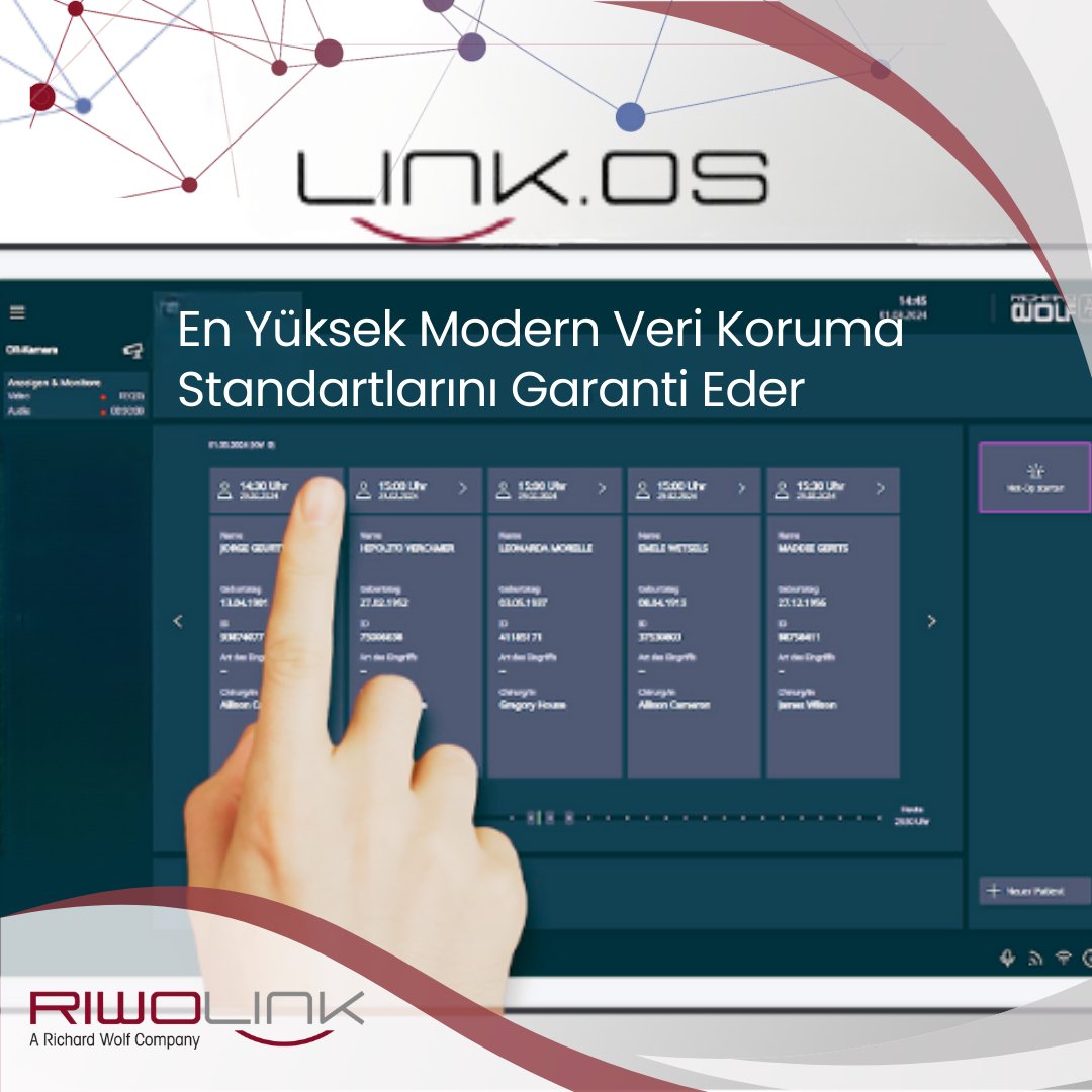 richardwolftr's tweet image. link.OS: En Yüksek Modern Veri Koruma Standartları
link.OS, RIWOlink'in gelişmiş görüntüleme sistemi, hasta meta verilerinin işlenmesini kolaylaştırır ve verimli çalışmayı sağlar. riwolink@endoskopi.com.tr
Cep Tel: (532)3154763
 #innovation #linkOS #riwolink