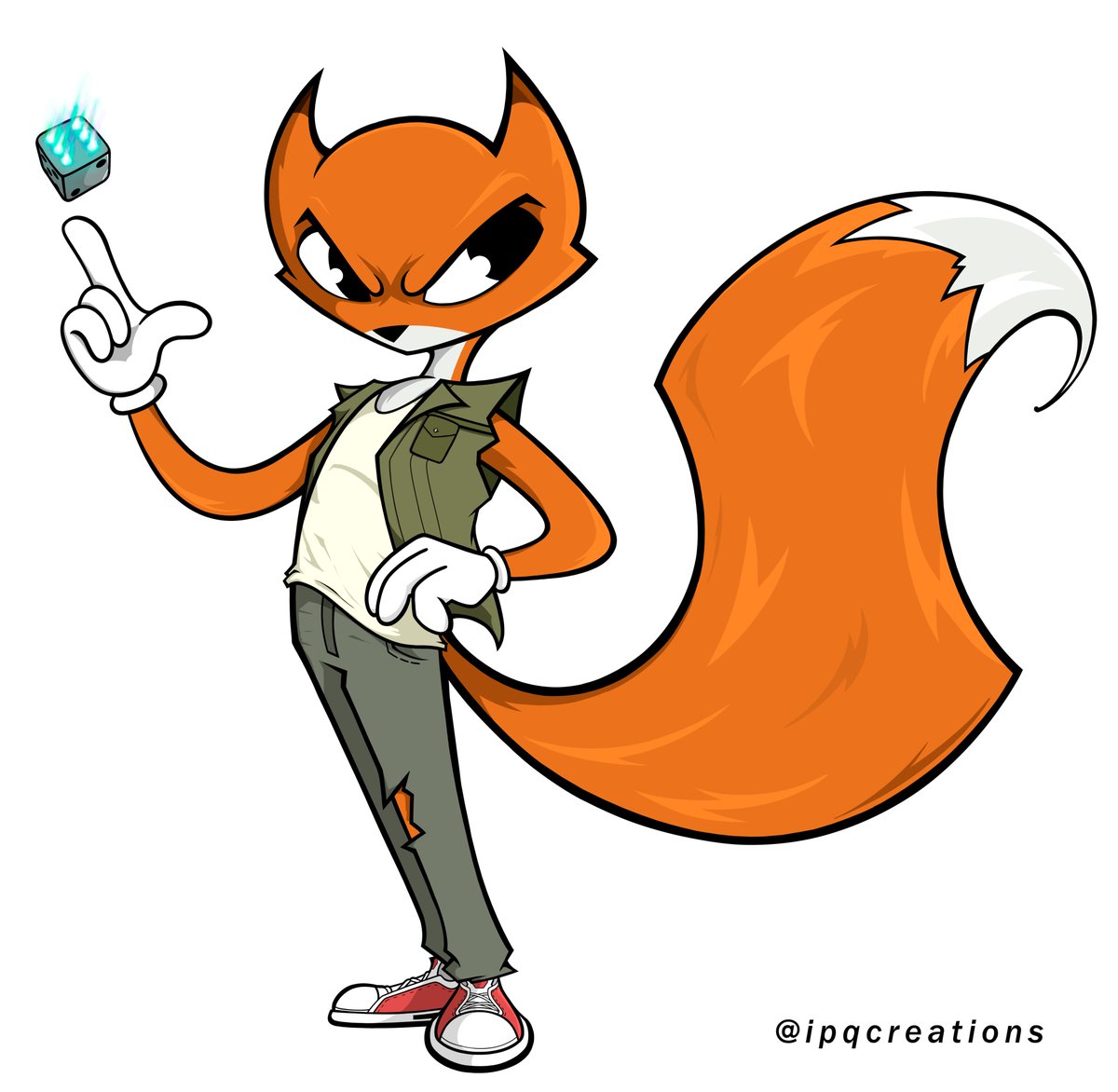 IPQCreations's tweet photo. A re design of a character I used to draw with a friend in my childhood, his name was Fox.

#fox #originalcharacterart #characterdesign #illustration #redraw #digitalarts https://t.co/G0zb8CdM7A