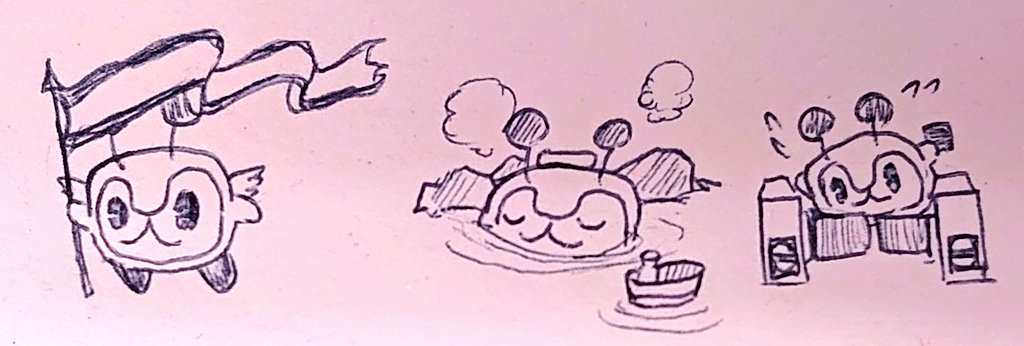 #手癖みんくる
手癖でみんくるを描きました32 