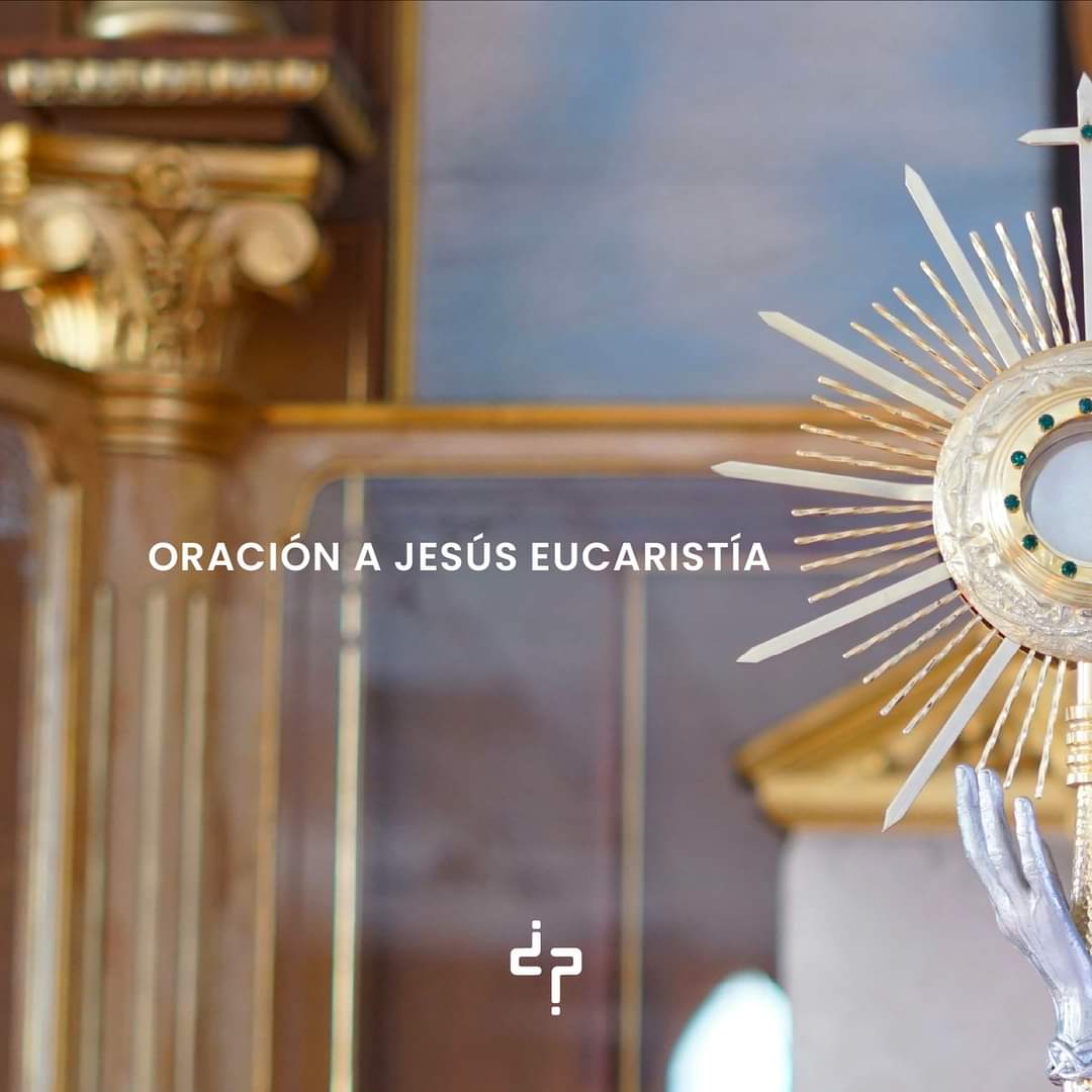 Te compartimos esta pequeña oración que salió de nuestro corazón frente a Jesús Eucarístía 🙏🏼🤍Gracias Señor por acercarnos el cielo a la tierra con tu presencia viva y real. Quédate con nosotros, Señor, y enséñanos a amar como tu amas✨
