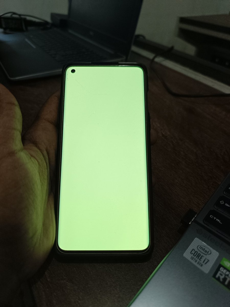 KingDarling23's tweet photo. @OnePlus_Support My friend's #OnePlus8 developed a green screen issue yesterday(27-08-2024) after the update, and now the phone is completely unusable. This is really disappointing. We urgently need your support to resolve this! #OnePlus #GreenScreen #OnePlus8Problems https://t.co/DRA7TuSdLV
