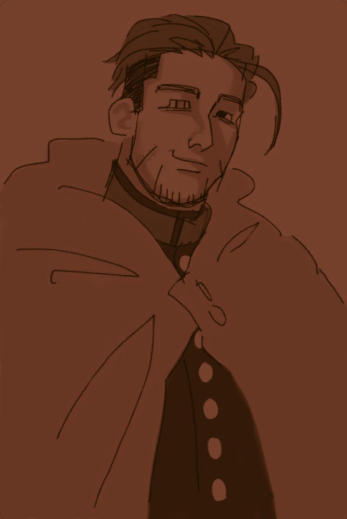 24LE0N's tweet photo. #goldenkamuy ogata doodle ... https://t.co/fCoEWeRFah