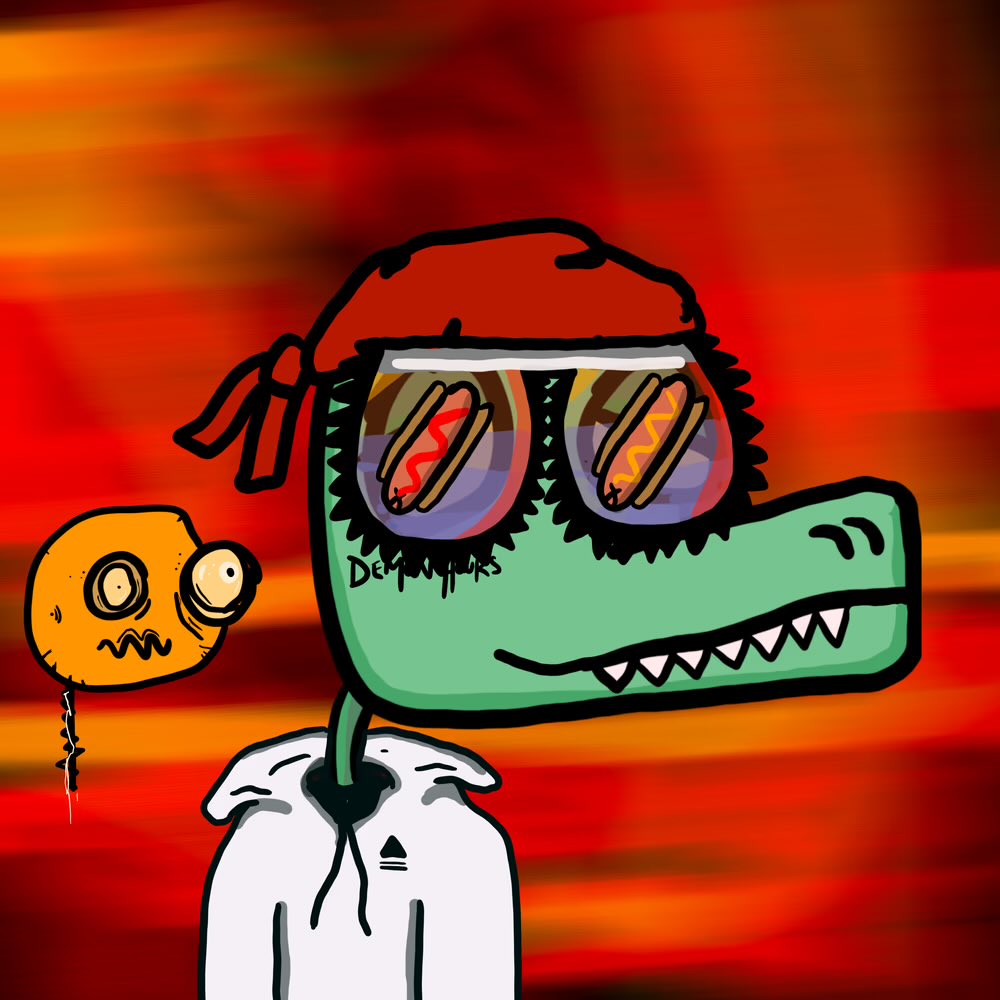 DeadProjectNFT's tweet photo. @DabbersDelights Omg @brain_pasta sent me a @braincrocs for minting @braintoadznft  🧠🐊🐸 https://t.co/BjzJY4Gngb