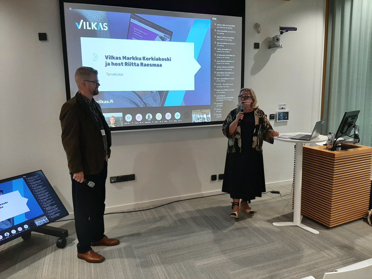 JussiHopiasepat's tweet photo. Vilkas julkistaa JUURI NYT uudet huikeat AI-palvelunsa verkkokauppiaille! Linkki striimiin kommentissa!
@vilkasgroup vauhdissa ja kumppanina itse @MicrosoftSuomi... @MardeX7 @Raesmaa arkkitehteinä. https://t.co/lT7fGLCbi2