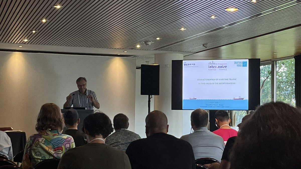 Giovanni Zambon, from <a href="/unimib/">Università degli Studi di Milano-Bicocca</a>, is explaining in <a href="/internoise2024/">Internoise2024</a> the characterization of underwater vessel noise in the different European basins of our <a href="/jpioceans/">JPI Oceans</a> project.