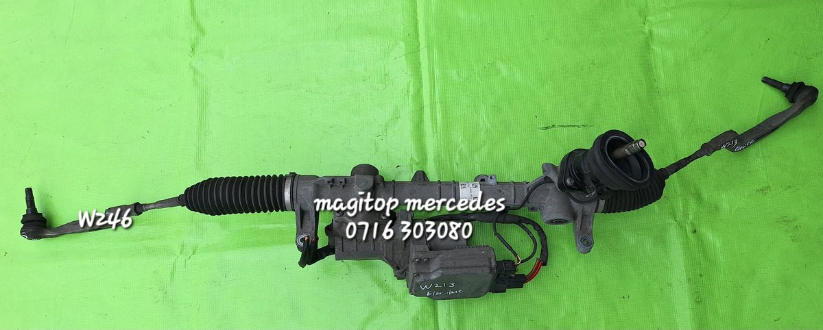 B-class steering rack!! Magitop Mercedes call for delivery country wide.
Pricing!any enquiries will be glad seving you...
Contact 0716 303080 
Location: Industrial area,Dunga Road Nairobi
Opposite, Autometrix
#MercedesBenz