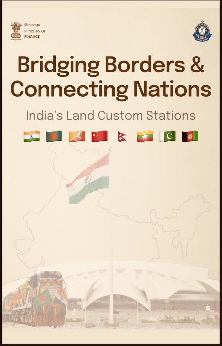 Revenue Secretary Sh. Sanjay Malhotra, in presence of CBIC Chairman Sh Sanjay Kumar Agarwal,  Special Secretary &amp; Member (Customs) Sh. Surjit Bhujabal and  Special Secretary &amp; Member (IT &amp; TPS) Smt Aruna Narayan Gupta, launched a booklet titled 'Bridging Borders &amp; Connecting