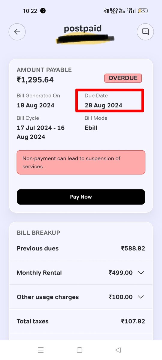 RajkumarAnumula's tweet photo. @airtelindia Worst Experience With airtel, They are Not Respecting There Customers. I have been an airtel Postpaid Customer for more than 10 years, Today i have faced the worst Situation my due date is 28th august the date was not changed but these guys disconnected out going. https://t.co/Sh5Zs9dqz7
