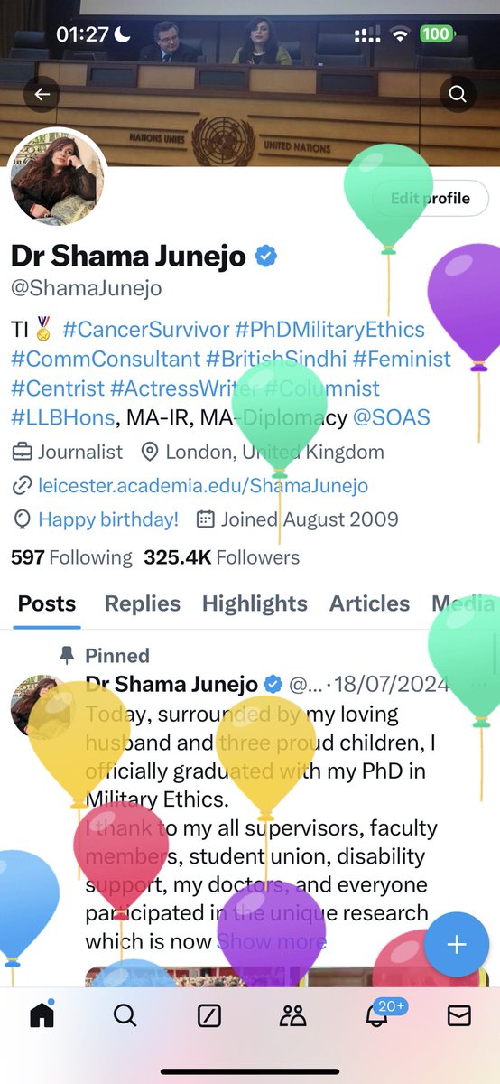 Dr Shama Junejo tweet media