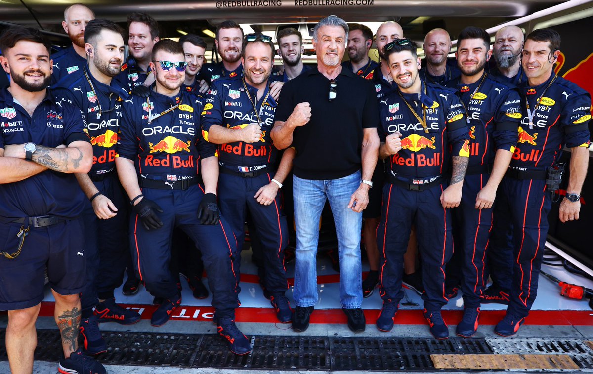 #ItalianGP race week, 🤌🇮🇹 is a good reason to repost Max meeting Sylvester Stallone in 2022 at Autodromo Nazionale Monza! 👊😤