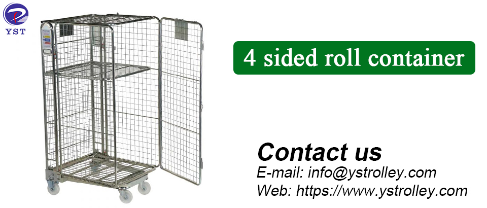 YstLogistics's tweet image. Robust and reliable—YST's 4 sided roll container ensures your goods stay secure in transit.

Read more ➡
ystrolley.com/roll-container/
#ystlogistics #RollContainer #WarehouseSolution