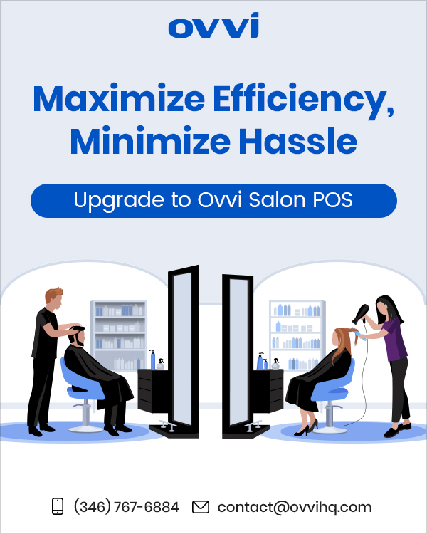 Tired of juggling appointments, inventory, and customer preferences manually? 

Meet our Salon POS solution, designed for your business.

Schedule a demo with us and experience the difference firsthand.
(346) 767-6884                                 
contact@ovvihq.com 

#OVVI