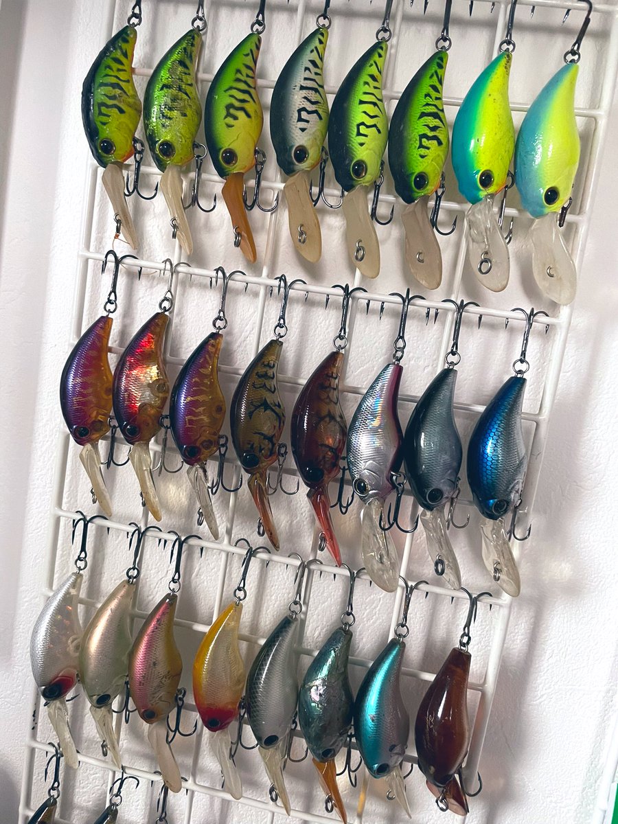 今日から釣り復帰するぞ！
と思ったら雨＆強風、そして台風…

心折られました😇

自宅でルアーをイジイジ