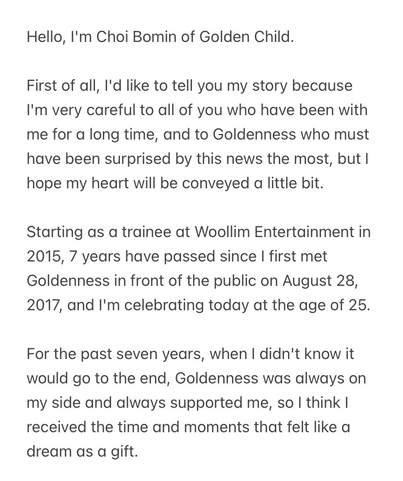 tigerjibeom's tweet photo. “I'm telling you consistently, I was able to be happier as the youngest of Golden Child because the hyungs taught me one by one, waited for me, and took care of me as the youngest member of the team.”

🥺 bomin really loves his members more than anyone else in the world 😭 https://t.co/NcwOUtTp7b