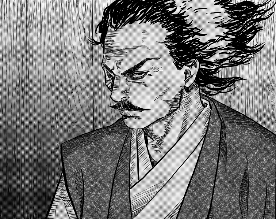 模写が出てきた。 