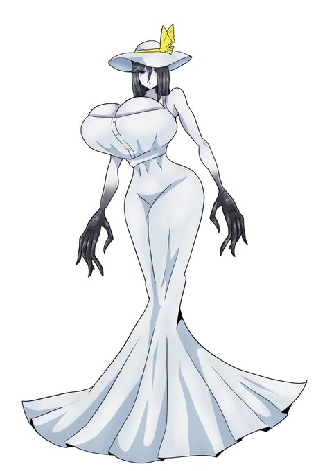 #魔物娘図鑑二次 #monstergirl #魔物娘図鑑 #八尺様

「八尺様」
強大な幻惑術を扱う亡霊。自分と相性のいい男にしか見えないように自身をカモフラージュしているため、彼女を「見た」者は夫として攫われてしまうのだ。 