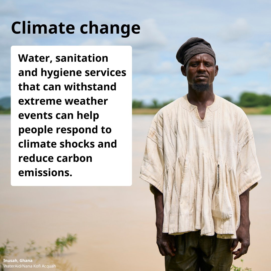 wateraid's tweet photo. Did you know water can help solve three of the world's biggest environmental challenges?
  
Find out more 👉 https://t.co/rzLN3tSEis
 
#WWWeek https://t.co/0nJehk4wE4