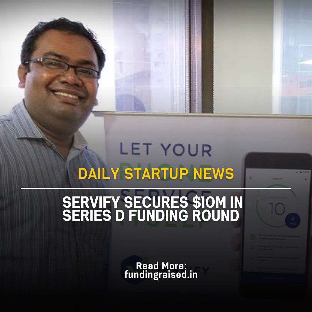 FundingRaised's tweet image. Servify Secures $10M in Series D Funding Round
#servify #funding