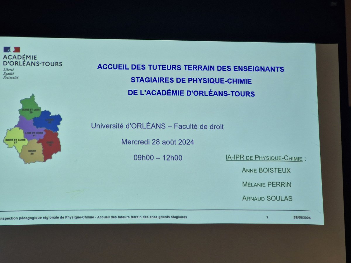Physique-Chimie dans l'académie d'Orléans-Tours tweet media